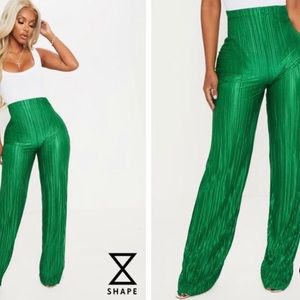 Green statement pants!
